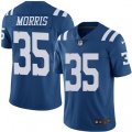 Indianapolis Colts #35 Darryl Morris Limited Royal Blue Rush Vapor Untouchable NFL Jersey