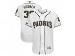 San Diego Padres #30 Eric Hosmer White Flexbase Authentic Collection 2018 Memorial Day Stitched MLB Jersey
