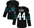 Adidas San Jose Sharks #44 Marc-Edouard Vlasic Premier Black Alternate NHL Jersey