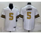 New Orleans Saints #5 Jarvis Landry White 2022 Color Rush Stitched NFL Nike Limited Jersey