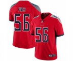 Tennessee Titans #56 Sharif Finch Limited Red Inverted Legend Football Jersey