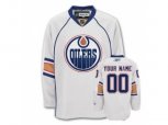 Edmonton Oilers Custom Oilers Jersey White Road Man Hockey