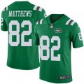 New York Jets #82 Rishard Matthews Limited Green Rush Vapor Untouchable NFL Jersey