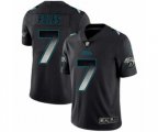 Jacksonville Jaguars #7 Nick Foles Limited Black Smoke Fashion Football Jersey