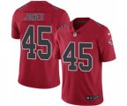 Atlanta Falcons #45 Deion Jones Limited Red Rush Vapor Untouchable Football Jersey