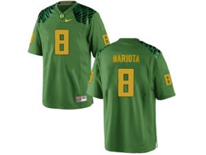 Men\'s Oregon Duck Marcus Mariota #8 College Football Limited Jerseys - Apple Green