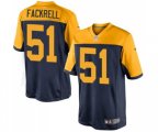 Green Bay Packers #51 Kyler Fackrell Limited Navy Blue Alternate Football Jersey