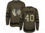 Chicago Blackhawks #40 John Hayden Green Salute to Service Stitched NHL Jersey