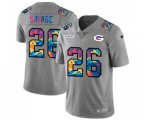 Green Bay Packers #26 Darnell Savage Jr. Multi-Color 2020 NFL Crucial Catch NFL Jersey Greyheather