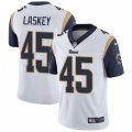 Los Angeles Rams #45 Zach Laskey White Vapor Untouchable Limited Player NFL Jersey