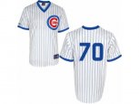 Chicago Cubs #70 Joe Maddon Replica White 1988 Turn Back The Clock Cool Base MLB Jersey