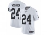 Oakland Raiders #24 Charles Woodson Vapor Untouchable Limited White NFL Jersey
