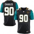 Jacksonville Jaguars #90 Stefan Charles Black Alternate Vapor Untouchable Elite Player NFL Jersey