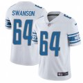 Detroit Lions #64 Travis Swanson Limited White Vapor Untouchable NFL Jersey