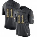 Pittsburgh Steelers #11 Justin Hunter Limited Black 2016 Salute to Service NFL Jersey