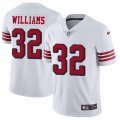 San Francisco 49ers #32 Joe Williams Limited White Rush Vapor Untouchable NFL Jersey