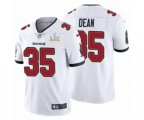 Tampa Bay Buccaneers #35 Jamel Dean White 2021 Super Bowl LV Jersey
