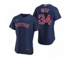 Boston Red Sox David Ortiz Nike Navy Authentic 2020 Alternate Jersey