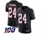 Atlanta Falcons #24 Devonta Freeman Black Alternate Vapor Untouchable Limited Player 100th Season Football Jersey