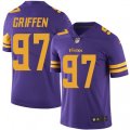 Minnesota Vikings #97 Everson Griffen Elite Purple Rush Vapor Untouchable NFL Jersey