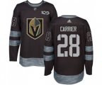 Vegas Golden Knights #28 William Carrier Authentic Black 1917-2017 100th Anniversary NHL Jersey