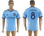 2017-18 New York City FC 8 LAMPARD Home Thailand Soccer Jersey