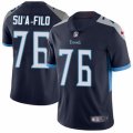 Tennessee Titans #76 Xavier Su'a-Filo Navy Blue Team Color Vapor Untouchable Limited Player NFL Jersey
