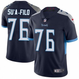Tennessee Titans #76 Xavier Su\'a-Filo Navy Blue Team Color Vapor Untouchable Limited Player NFL Jersey
