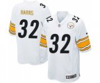 Pittsburgh Steelers #32 Franco Harris Game White Football Jersey