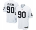 Oakland Raiders #90 Johnathan Hankins Game White Football Jersey