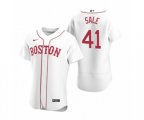 Boston Red Sox Chris Sale Nike White Authentic 2020 Alternate Jersey