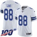 Dallas Cowboys #88 CeeDee Lamb White Stitched 100th Season Vapor Untouchable Limited Jersey