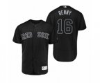 Boston Red Sox Andrew Benintendi Benny Black 2019 Players' Weekend Authentic Jersey