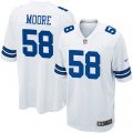 Dallas Cowboys #58 Damontre Moore Game White NFL Jersey