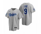 Los Angeles Dodgers Gavin Lux Gray 2020 World Series Champions Replica Jersey