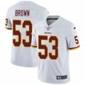 Washington Redskins #53 Zach Brown White Vapor Untouchable Limited Player NFL Jersey