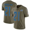 Detroit Lions #21 Ameer Abdullah Limited Olive 2017 Salute to Service NFL Jersey