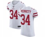 San Francisco 49ers #34 Jason Verrett White Vapor Untouchable Elite Player Football Jersey