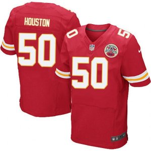 Kansas City Chiefs #50 Justin Houston Red Team Color Vapor Untouchable Elite Player NFL Jersey