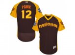 San Francisco Giants #12 Joe Panik Brown 2016 All-Star National League BP Authentic Collection Flex Base MLB Jersey
