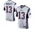 New England Patriots #13 Phillip Dorsett Game White Football Jersey
