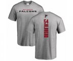 Atlanta Falcons #54 Foye Oluokun Ash Backer T-Shirt
