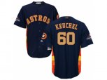 Houston Astros #60 Dallas Keuchel Navy 2018 Gold Program Cool Base Stitched Baseball Jersey