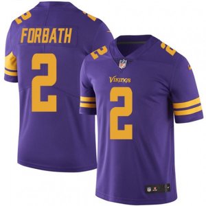 Minnesota Vikings #2 Kai Forbath Limited Purple Rush Vapor Untouchable NFL Jersey