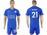 Leicester City #21 Iborra Home Soccer Club Jersey
