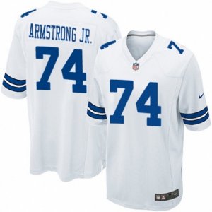 Dallas Cowboys #74 Dorance Armstrong Jr. Game White NFL Jersey