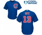 Chicago Cubs David Bote Replica Royal Blue Alternate Cool Base Baseball Player Jersey