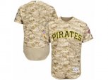 Pittsburgh Pirates Majestic Alternate USMC Camo Flex Base Authentic Collection Team Jersey