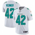 Miami Dolphins #42 Alterraun Verner White Vapor Untouchable Limited Player NFL Jersey