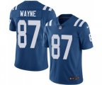 Indianapolis Colts #87 Reggie Wayne Royal Blue Team Color Vapor Untouchable Limited Player Football Jersey